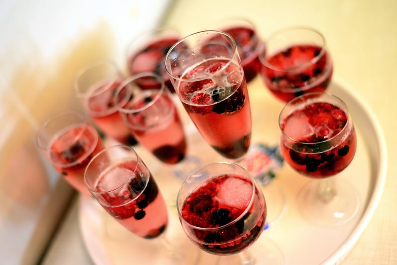Champagne Glasses Toast